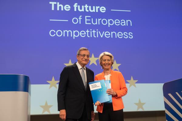 Press conference by Ursula von der Leyen, President of the European Commission, and Mario Draghi, Special Advisor to Ursula von der Leyen, on the report of the future of European competitiveness